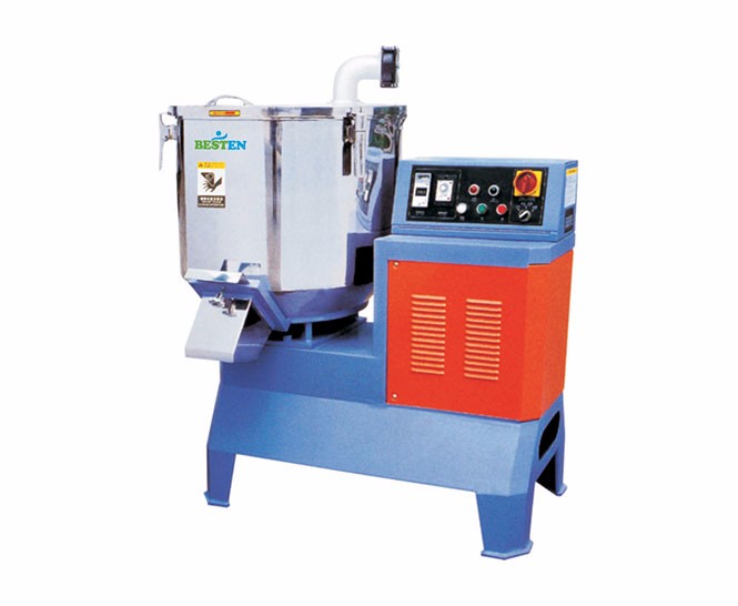 Dry plastic mixer